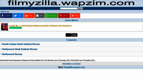 What Filmyzilla.wapzim.com website looked like in 2020 (3 years ago)