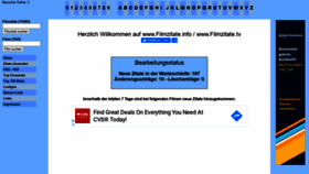 What Filmzitate.info website looked like in 2020 (3 years ago)