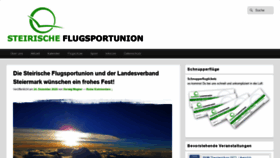 What Flugsportunion.at website looked like in 2020 (3 years ago)