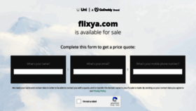 What Flixya.com website looked like in 2020 (3 years ago)