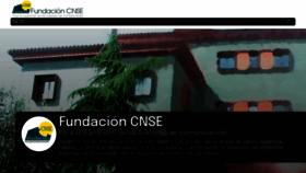 What Fundacioncnse.org website looked like in 2020 (3 years ago)