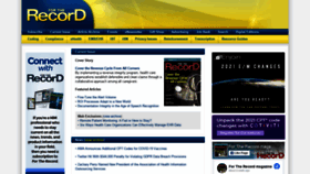 What Fortherecordmag.com website looked like in 2020 (3 years ago)