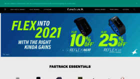 What Fastrack.in website looked like in 2020 (3 years ago)