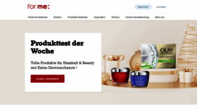 What For-me-online.de website looked like in 2020 (3 years ago)