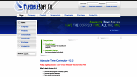 What Flexiblesoft.com website looked like in 2020 (3 years ago)