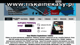 What Fiskalnekasy.pl website looked like in 2020 (3 years ago)
