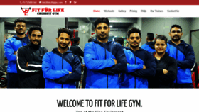 What Fitforlifejaipur.com website looked like in 2020 (3 years ago)