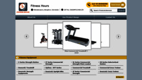 What Fitnesshours.net website looked like in 2020 (3 years ago)