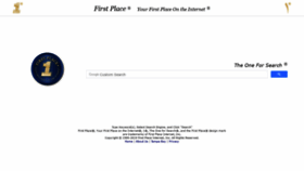 What Firstplace.com website looked like in 2020 (3 years ago)