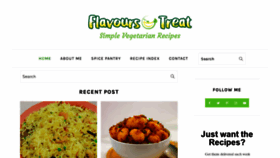 What Flavourstreat.com website looked like in 2020 (3 years ago)