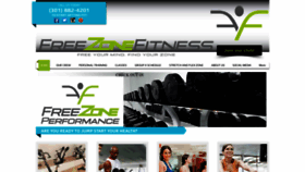 What Freezonefitness.com website looked like in 2020 (3 years ago)