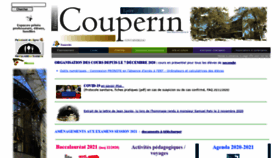 What Fcouperin.net website looked like in 2021 (3 years ago)