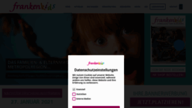 What Frankenkids.de website looked like in 2021 (3 years ago)