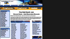 What Freehotelsearch.com website looked like in 2021 (3 years ago)