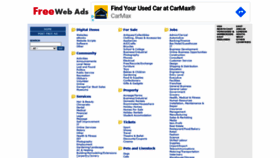 What Freewebads.us website looked like in 2021 (4 years ago)