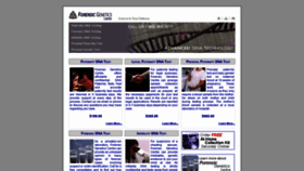What Forensicgeneticscenter.com website looked like in 2021 (3 years ago)