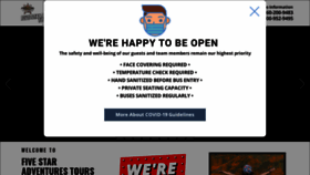 What Fsatours.com website looked like in 2021 (3 years ago)