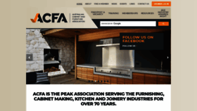 What Fiaa.com.au website looked like in 2021 (3 years ago)