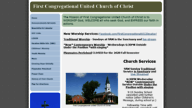 What Firstchurchdecatur.com website looked like in 2021 (3 years ago)