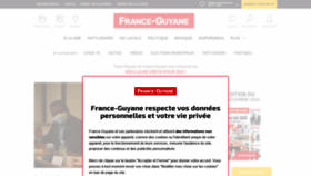 What Franceguyane.fr website looked like in 2021 (3 years ago)