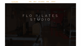 What Flopilatesstudio.com website looked like in 2021 (3 years ago)