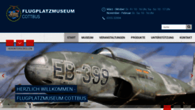 What Flugplatzmuseumcottbus.de website looked like in 2021 (5 years ago)