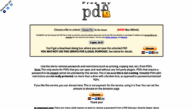 What Freemypdf.com website looked like in 2021 (3 years ago)