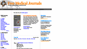 What Freemedicaljournals.com website looked like in 2021 (3 years ago)