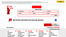 What Freead1.net website looked like in 2021 (4 years ago)