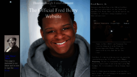 What Fredberryjr.com website looked like in 2021 (3 years ago)