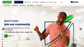 What Fidelitybank.ng website looked like in 2021 (3 years ago)