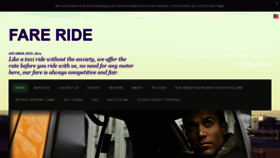 What Fareride1.com website looked like in 2021 (3 years ago)