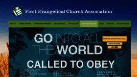 What Feca.org website looked like in 2021 (4 years ago)