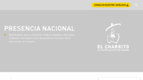 What Ferreteriaselcharrito.com website looked like in 2021 (3 years ago)