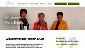 What Frenkenundco.de website looked like in 2021 (3 years ago)
