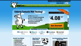 What Fatcow.com website looked like in 2021 (3 years ago)