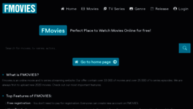What Fmovies.li website looked like in 2021 (3 years ago)