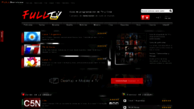 What Fulltv.com.ar website looked like in 2021 (3 years ago)