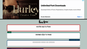 What Fonteseletras.com website looked like in 2021 (3 years ago)