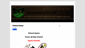 What Felvarrohimzes.com website looked like in 2021 (3 years ago)