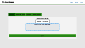 What Filerazer.com website looked like in 2021 (4 years ago)