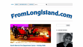 What Fromlongisland.com website looked like in 2021 (3 years ago)