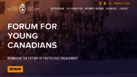 What Forum.ca website looked like in 2021 (3 years ago)