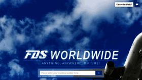 What Fdsworldwide.com website looked like in 2021 (3 years ago)