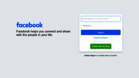 What Facebook.org.uk website looked like in 2021 (3 years ago)
