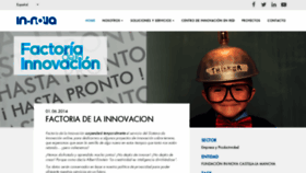 What Factoriadelainnovacion.co website looked like in 2021 (3 years ago)