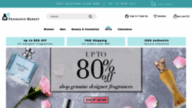 What Fragrancemarket.us website looked like in 2021 (3 years ago)