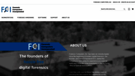 What Forensiccomputers.com website looked like in 2021 (3 years ago)