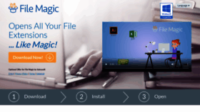 What Filemagic.com website looked like in 2021 (3 years ago)