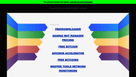What Freebtcaccelerator.com website looked like in 2021 (3 years ago)